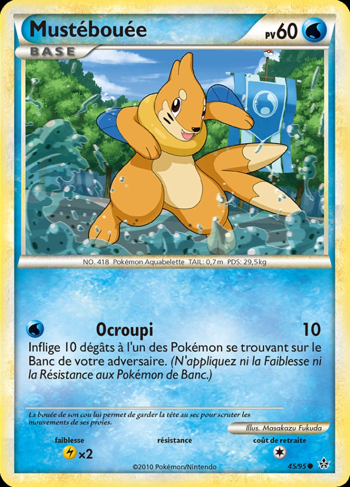 Carte Pokémon: Mustébouée