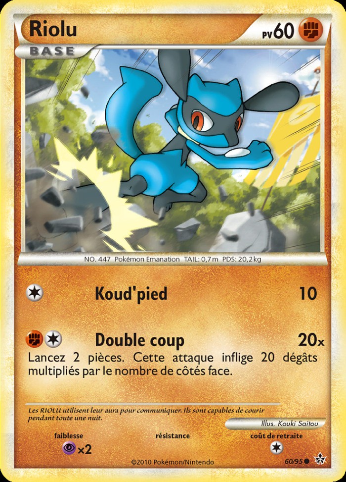 Carte Pokémon: Riolu