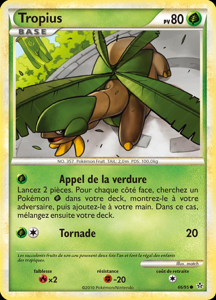 Carte Pokémon: Tropius