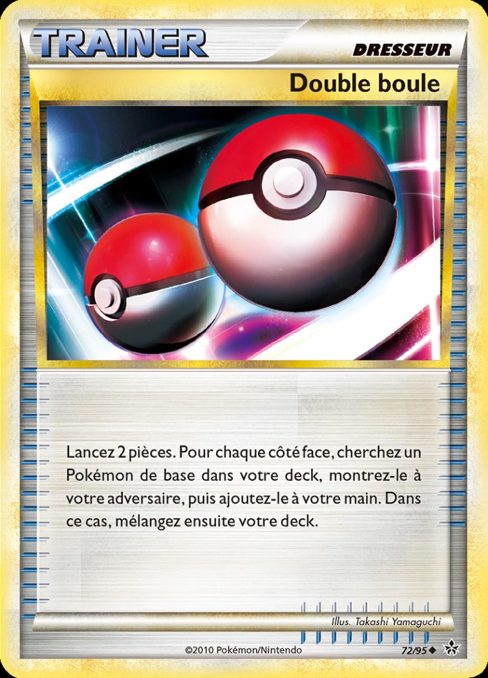 Carte Pokémon: Double boule