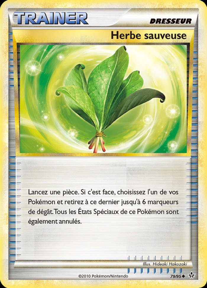 Carte Pokémon: Herbe sauveuse