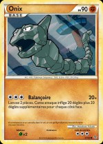 Carte Pokémon: Onix