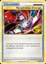 Carte Pokémon: Récupérateur d'énergie