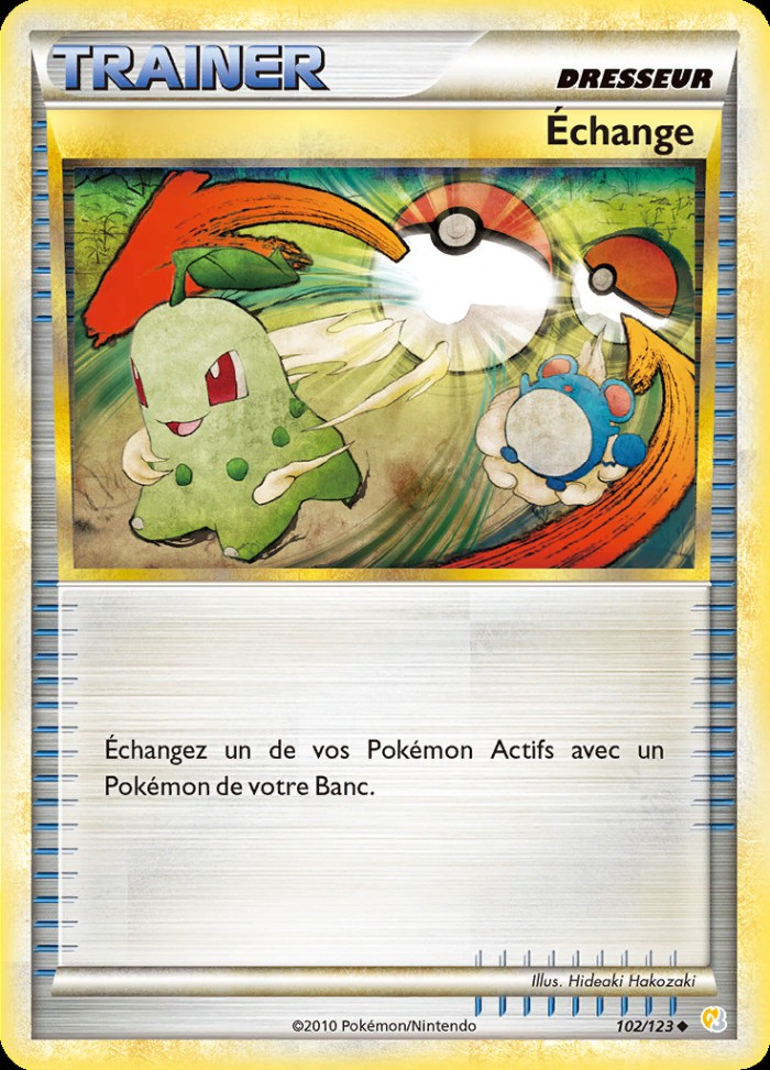 Carte Pokémon: Échange