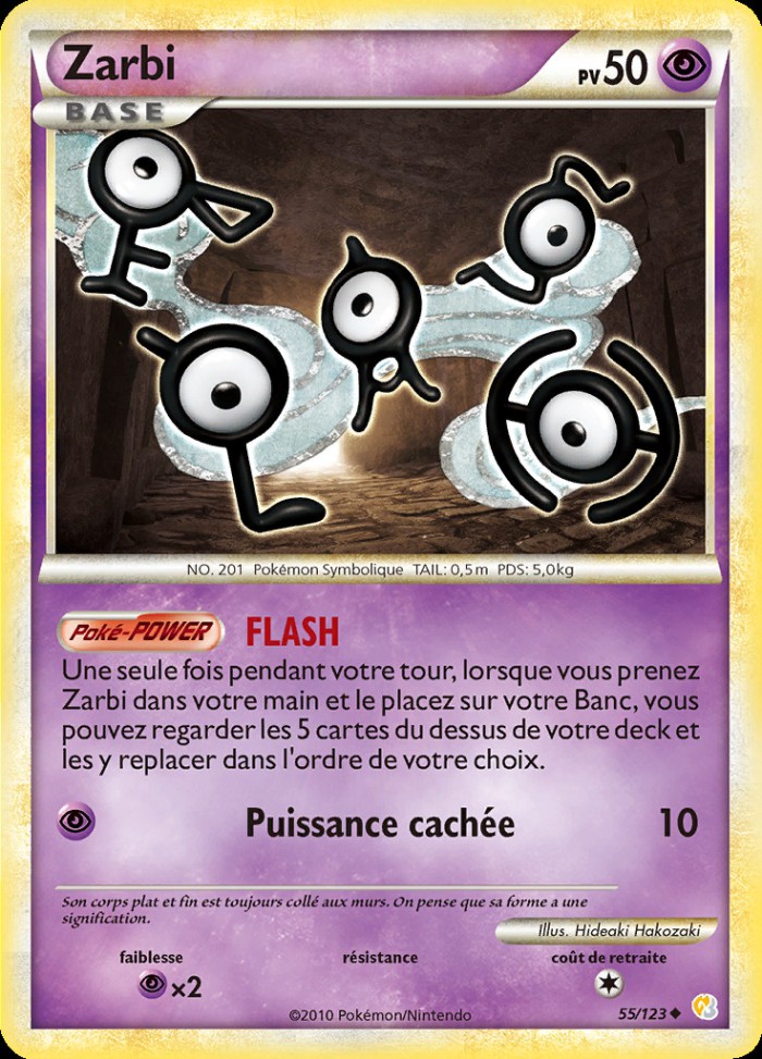 Carte Pokémon: Zarbi