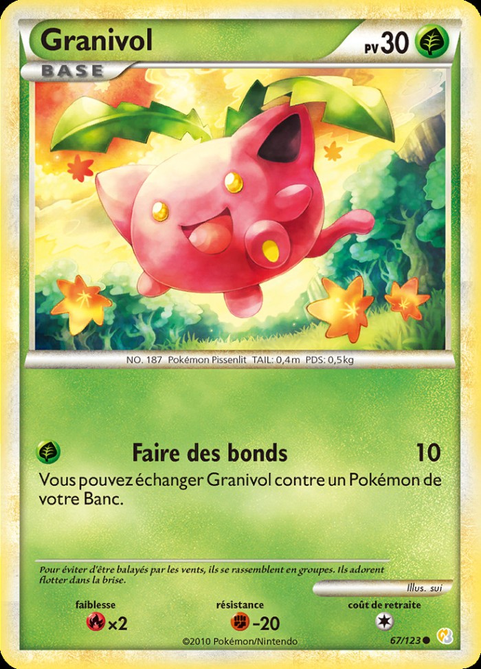 Carte Pokémon: Granivol