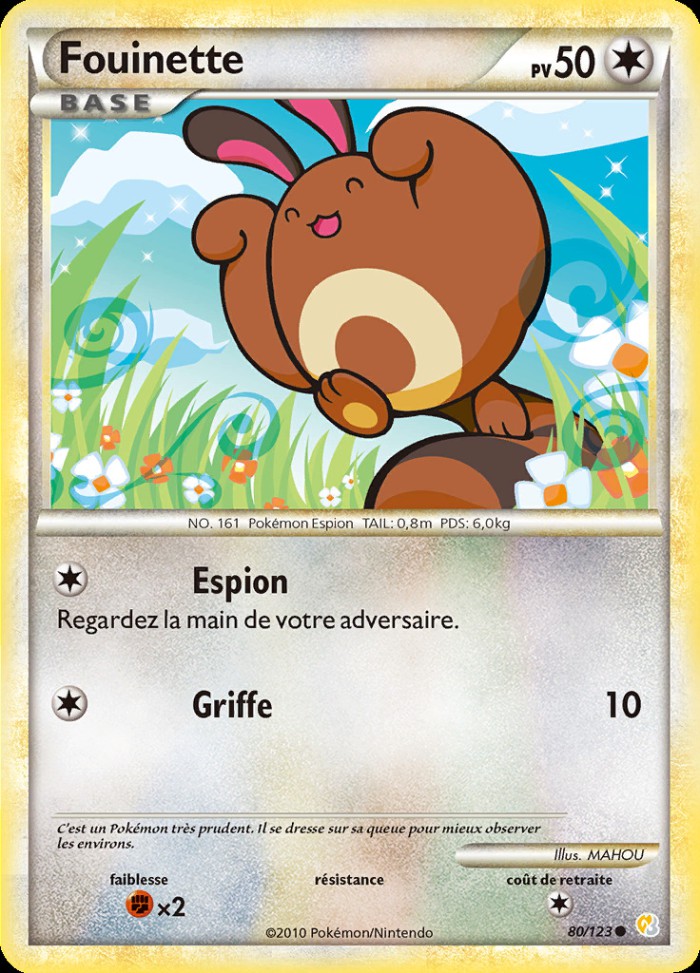 Carte Pokémon: Fouinette