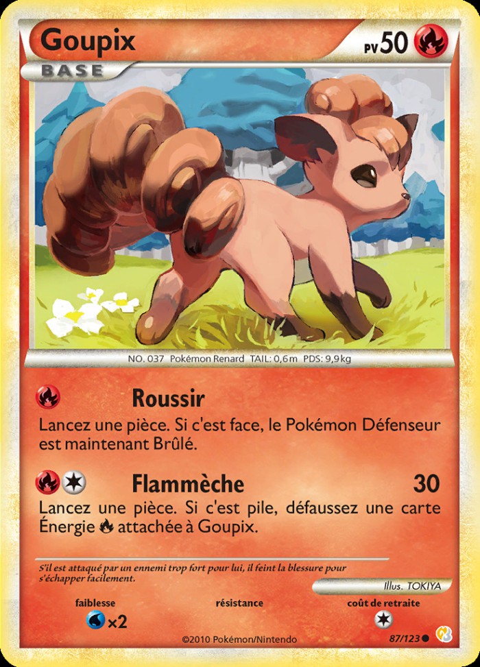 Carte Pokémon: Goupix