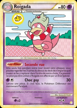 Carte Pokémon: Roigada