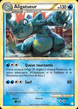 Carte Pokémon: Aligatueur