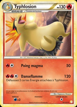 Carte Pokémon: Typhlosion