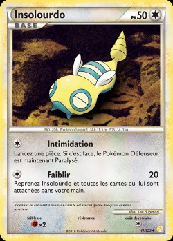 Carte Pokémon: Insolourdo