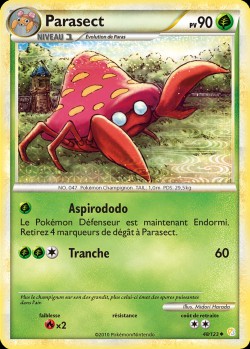 Carte Pokémon: Parasect