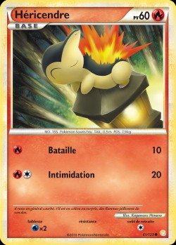 Carte Pokémon: Héricendre