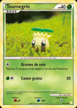 Carte Pokémon: Tournegrin