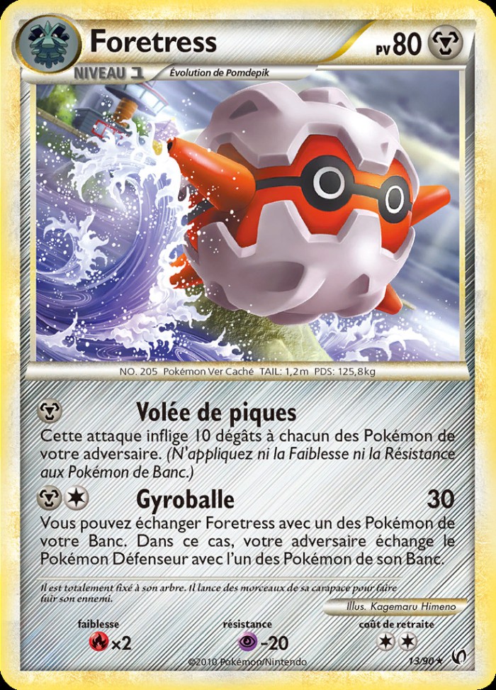 Carte Pokémon: Foretress