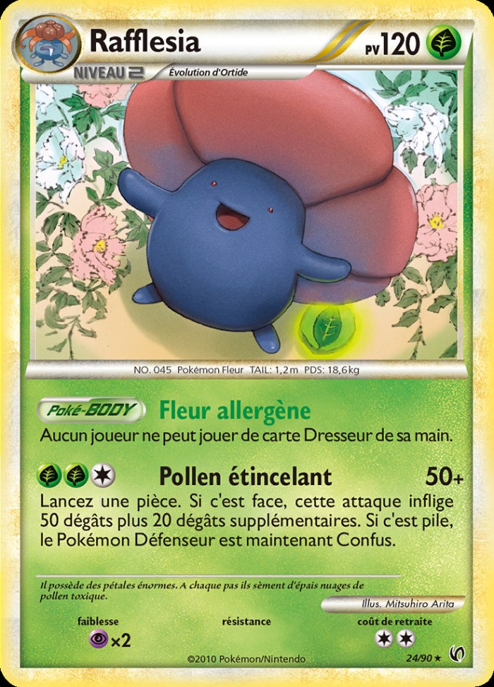 Carte Pokémon: Rafflesia