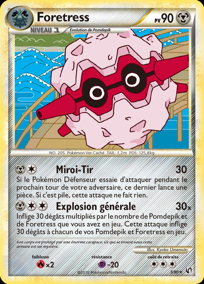 Carte Pokémon: Foretress