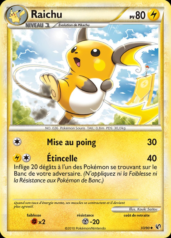 Carte Pokémon: Raichu