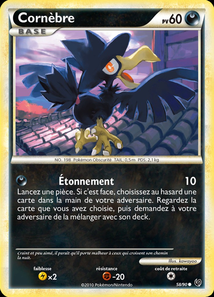 Carte Pokémon: Cornèbre