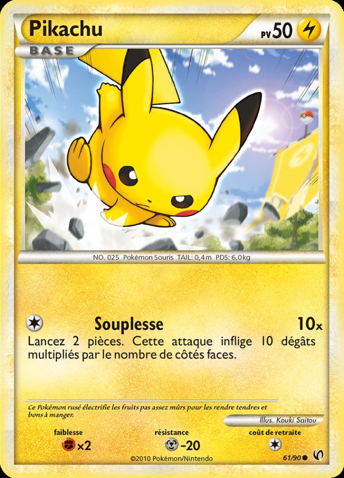 Carte Pokémon: Pikachu