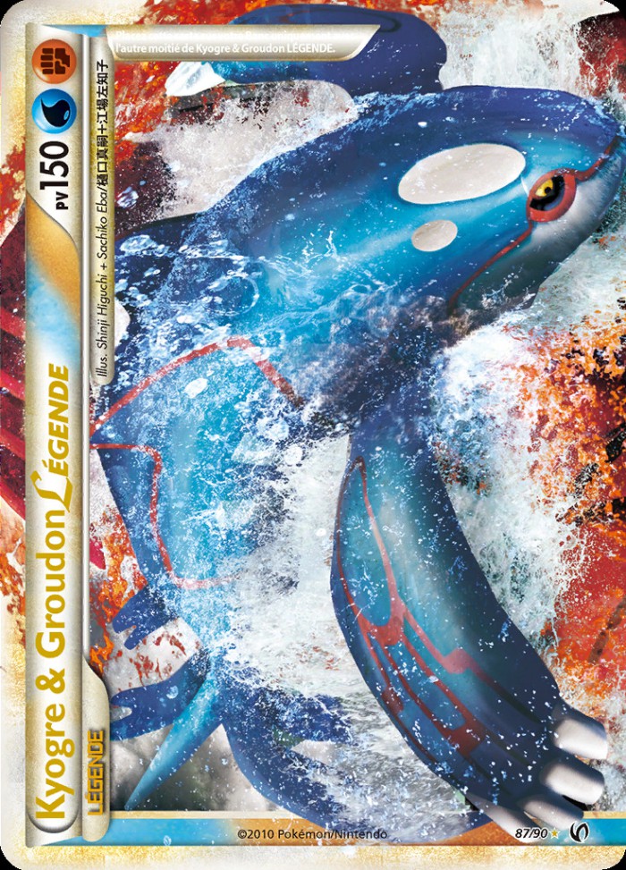 Carte Pokémon: Kyogre & Groudon LEGENDE