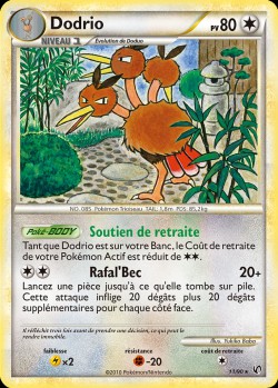 Carte Pokémon: Dodrio