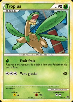 Carte Pokémon: Tropius