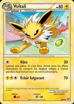 Carte Pokémon: Voltali