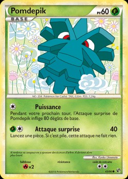 Carte Pokémon: Pomdepik