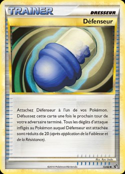 Carte Pokémon: Défenseur