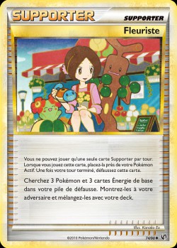 Carte Pokémon: Fleuriste