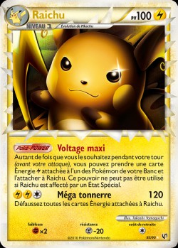 Carte Pokémon: Raichu