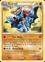 Carte Pokémon: Scorvol