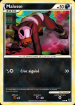 Carte Pokémon: Malosse