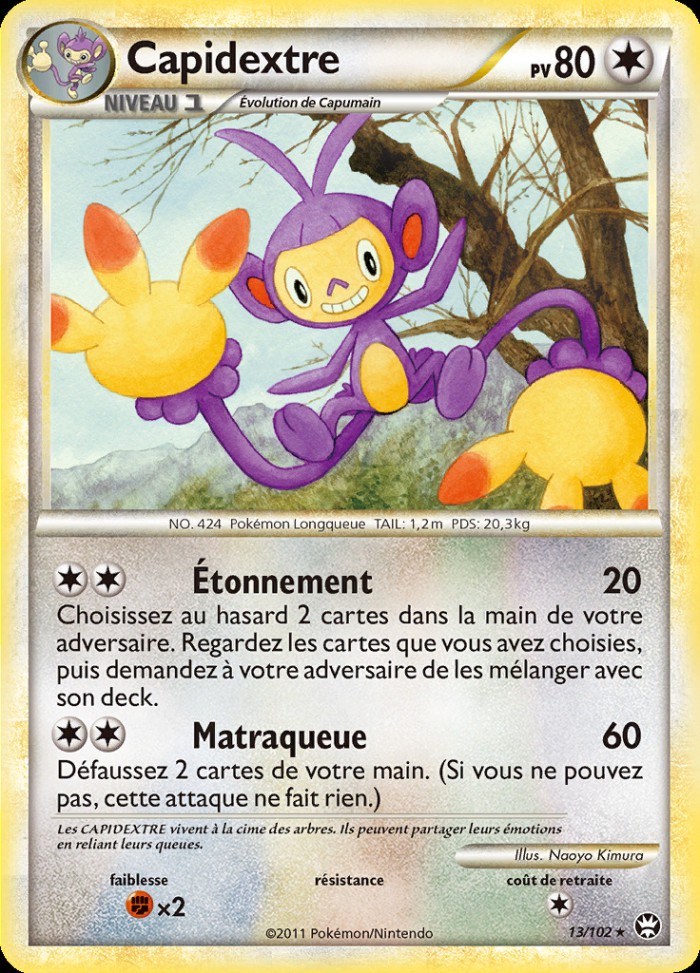 Carte Pokémon: Capidextre