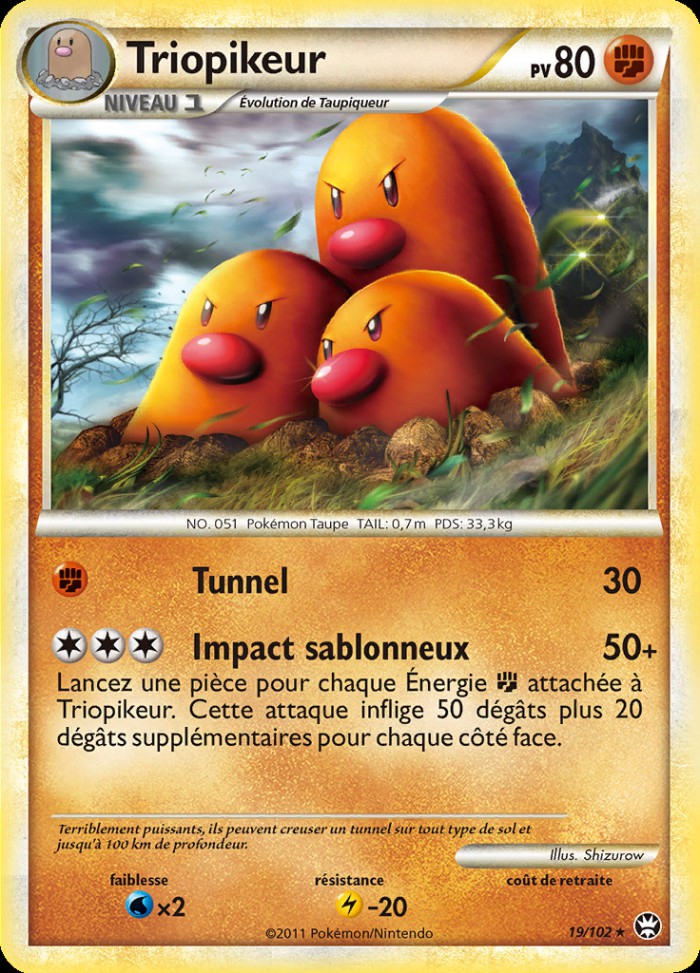 Carte Pokémon: Triopikeur