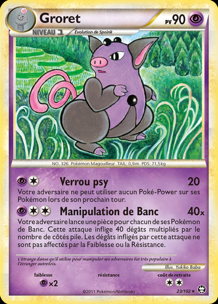 Carte Pokémon: Groret