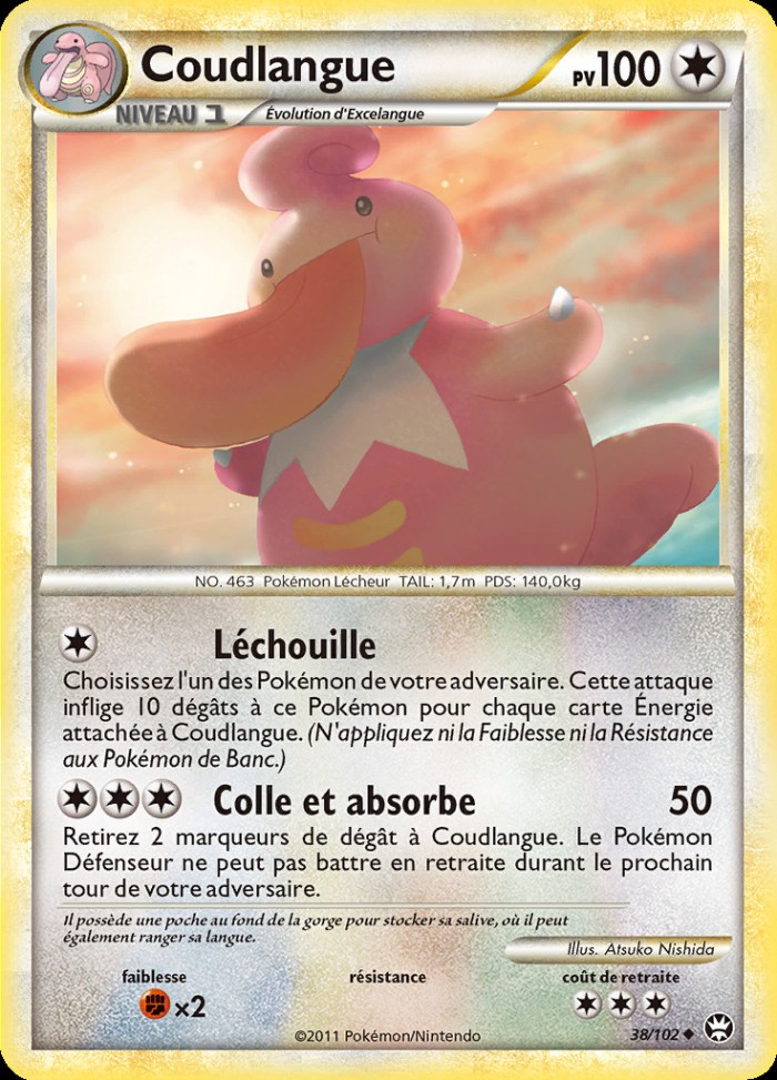 Carte Pokémon: Coudlangue