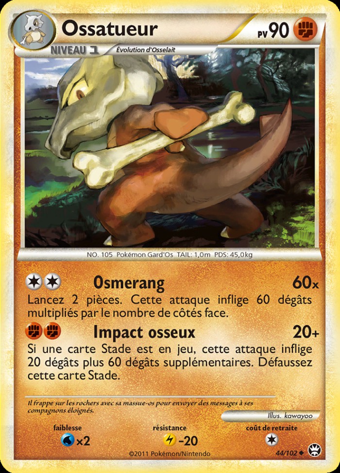 Carte Pokémon: Ossatueur