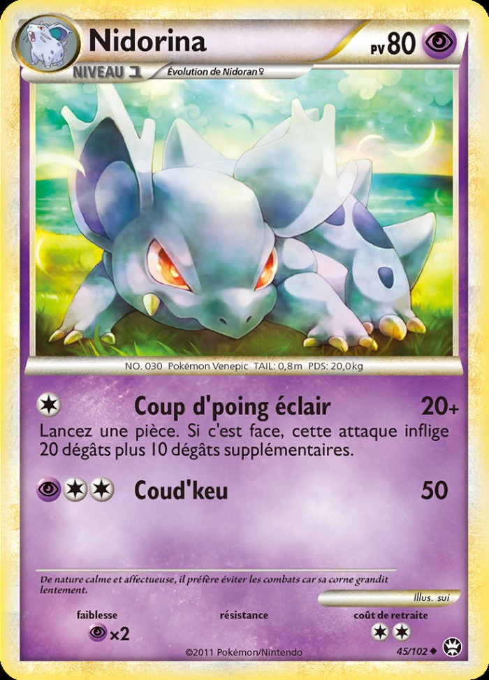 Carte Pokémon: Nidorina