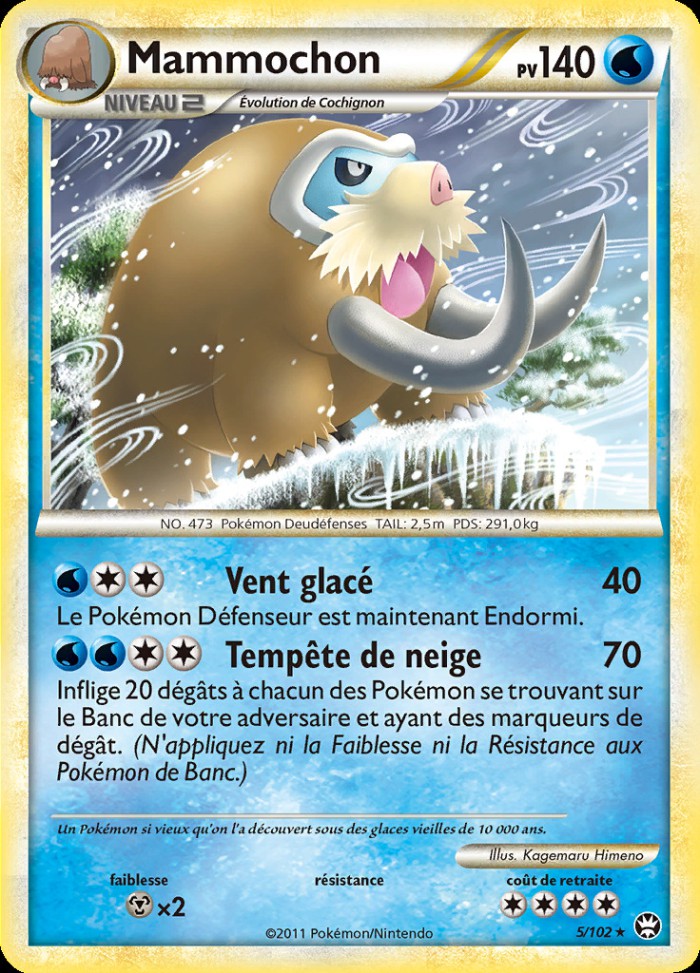 Carte Pokémon: Mammochon