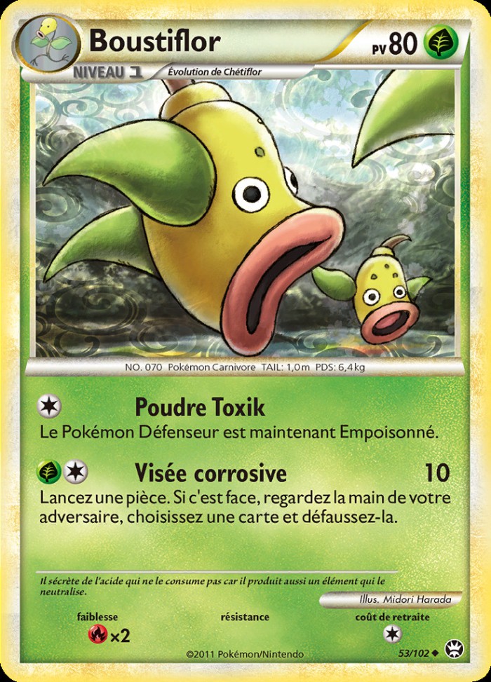 Carte Pokémon: Boustiflor