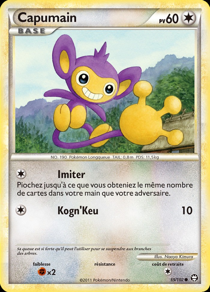 Carte Pokémon: Capumain