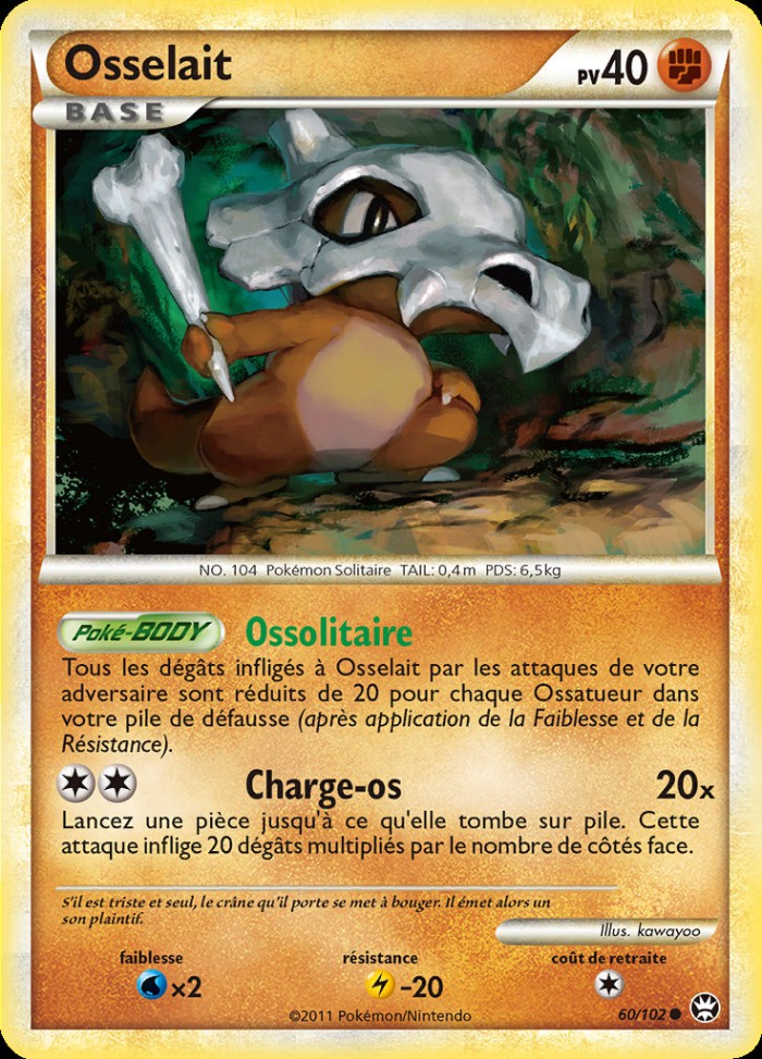 Carte Pokémon: Osselait