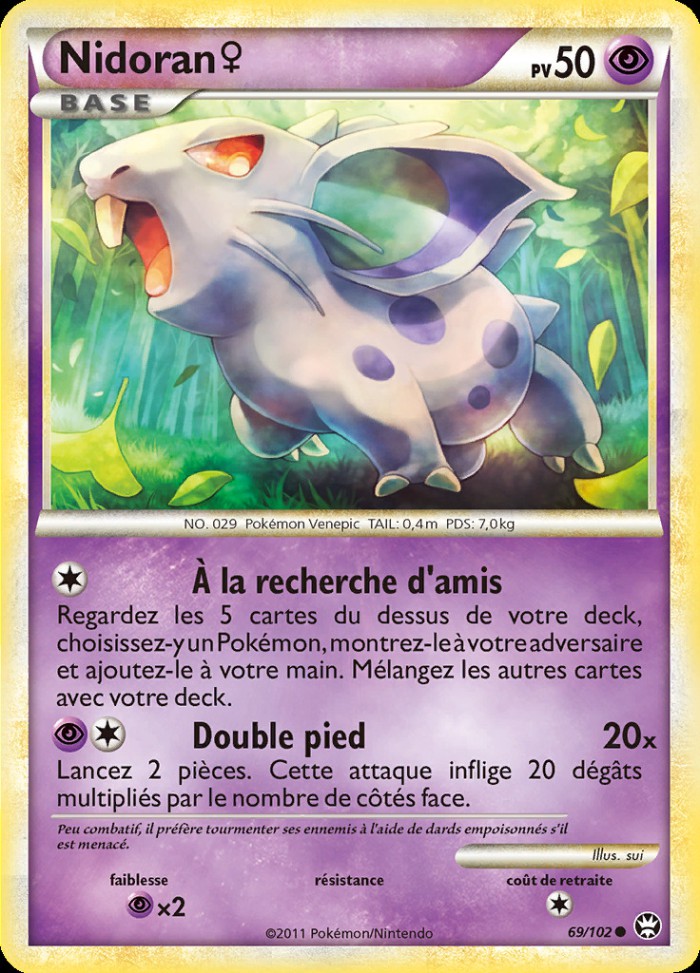 Carte Pokémon: Nidoran♀