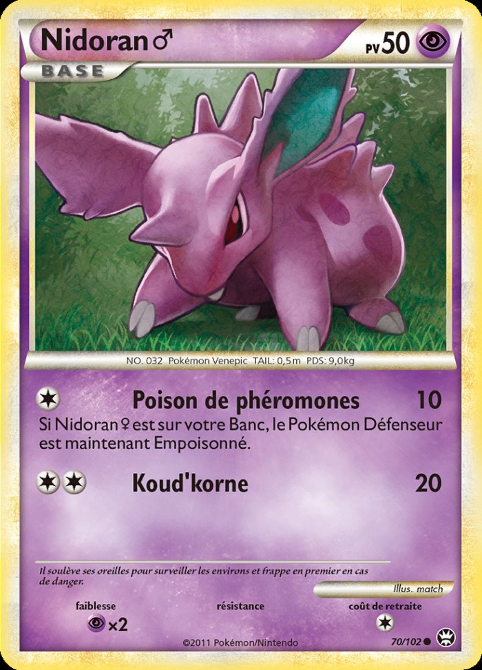 Carte Pokémon: Nidoran♂