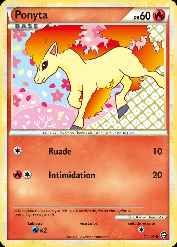 Carte Pokémon: Ponyta