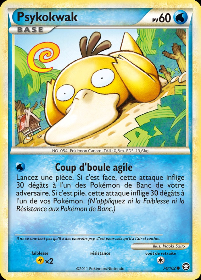 Carte Pokémon: Psykokwak