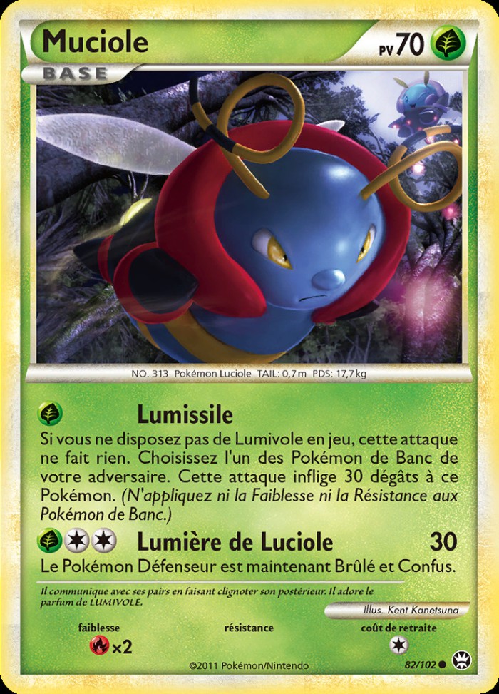 Carte Pokémon: Muciole